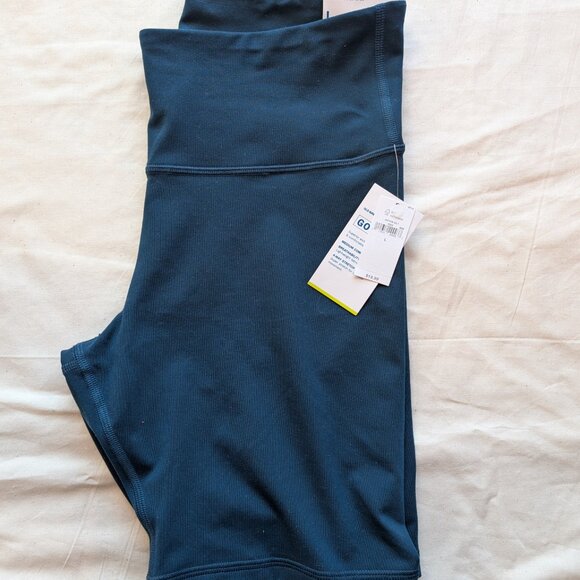NWT Dark Teal Old Navy Bike Shorts Women's Large - Picture 2 of 4